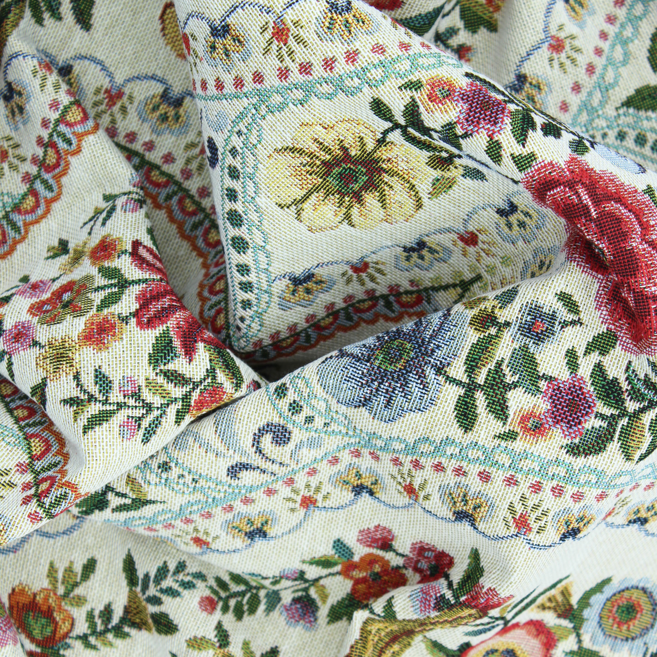 Gobelino Floral - Bege