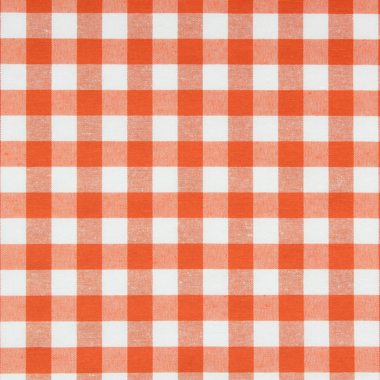 Tecido Xadrez Médio Vichy - Laranja