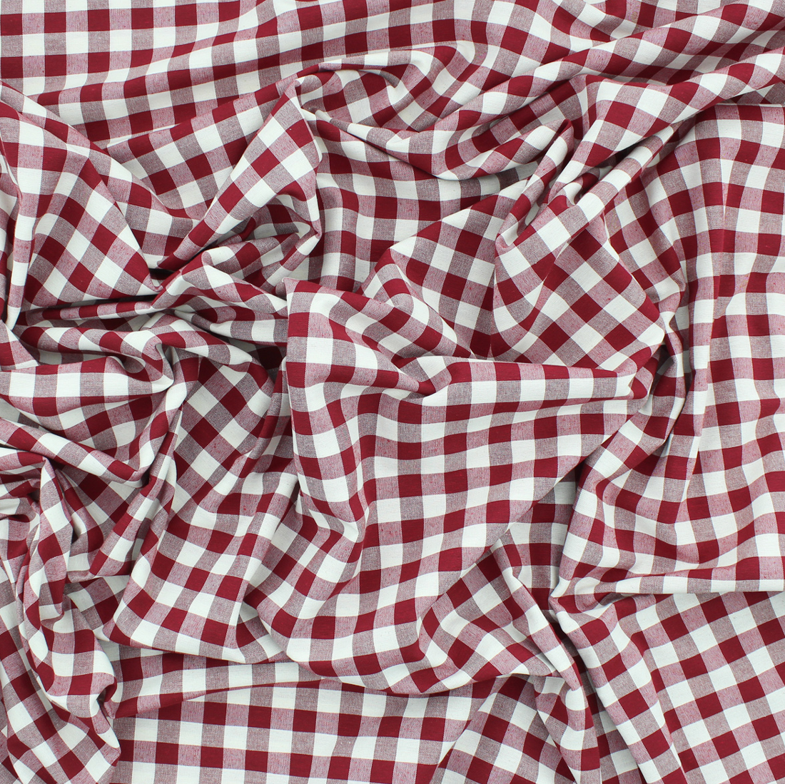 Medium Chess Fabric Vichy - Bordeaux