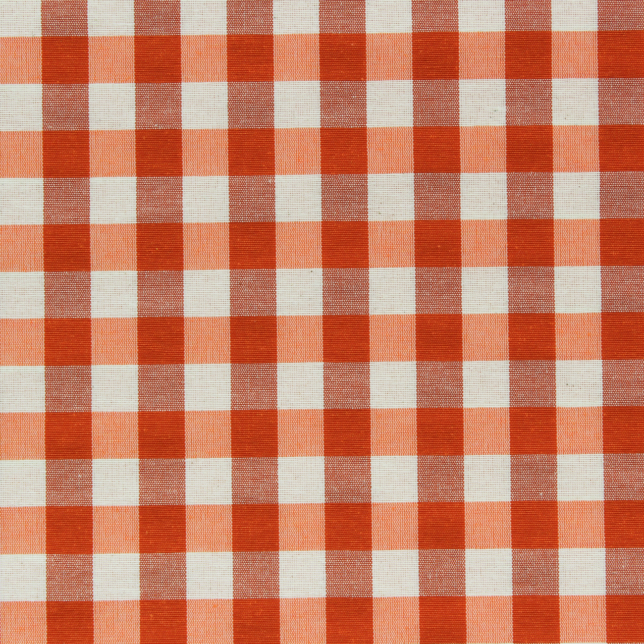 Tecido Xadrez Médio Vichy - Laranja