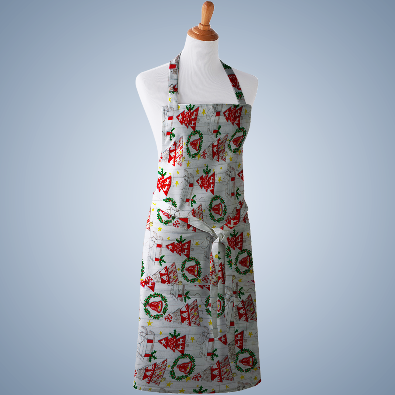 Christmas - Decoration canvas - Tree - Red