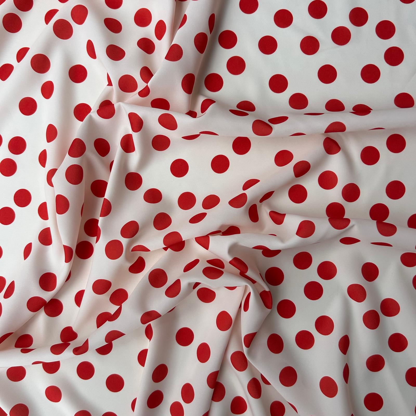 Camiseiro Estampado - Bola Branco&Vermelho