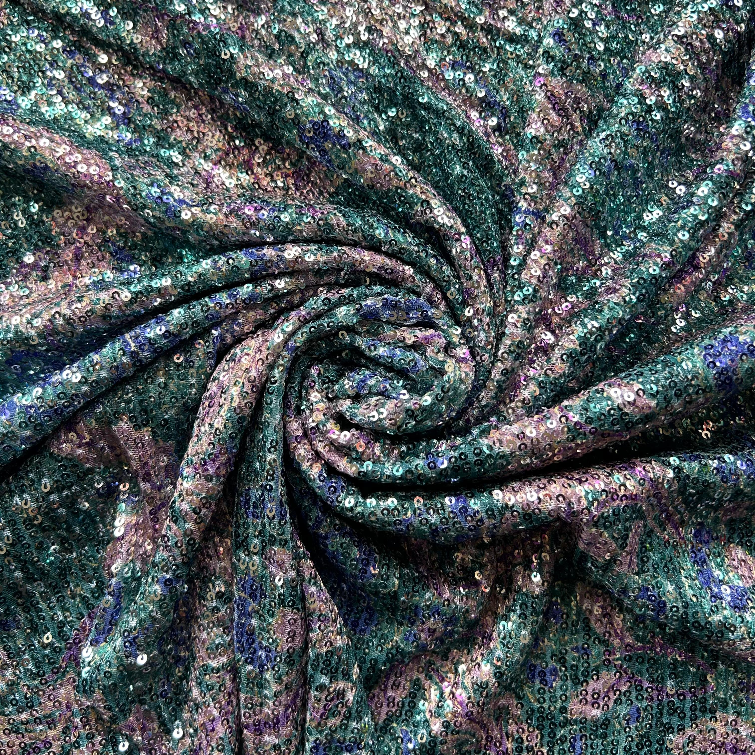 Renda de Cerimónia com Lantejoulas