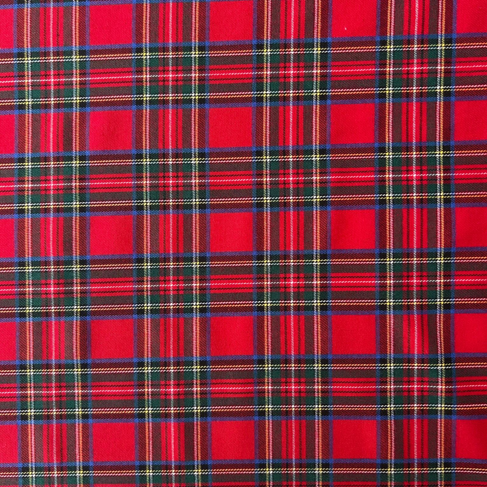 Vintage - Xadrez Escocês Vermelho