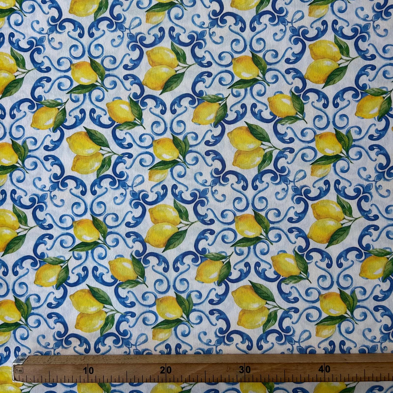 Loneta de decoração-Limões