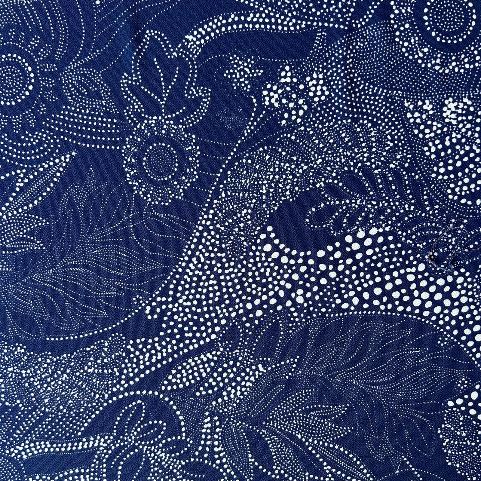 Retalho Camiseiro Estampado Azul