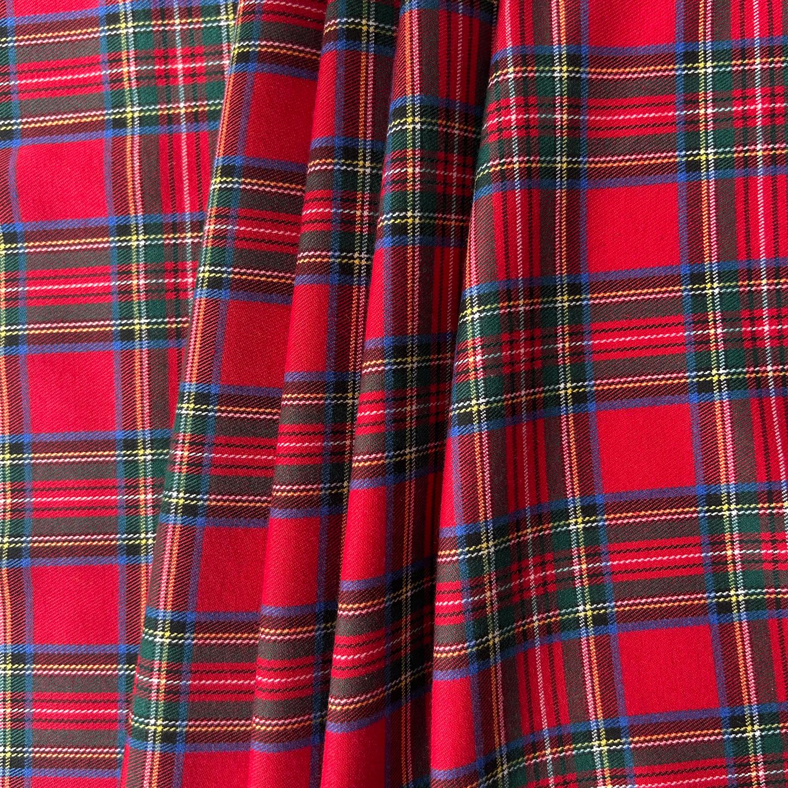 Vintage - Xadrez Escocês Vermelho