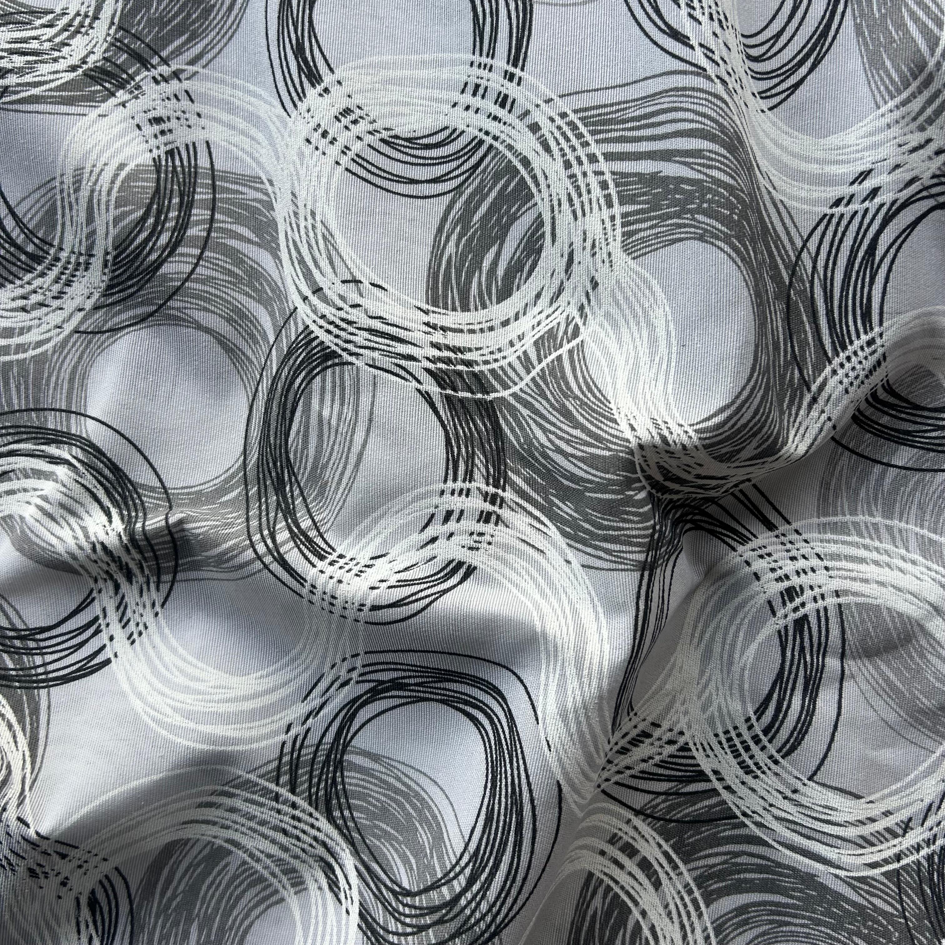 Loneta de decoração - Geometrico - Cinza