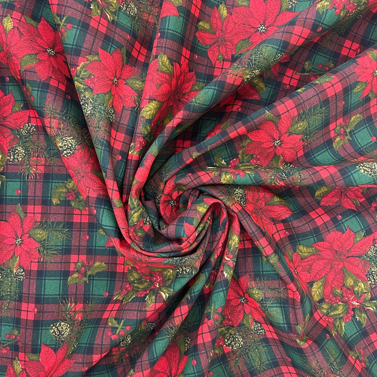 Loneta de decoração- Natal (Vermelho e Verde)