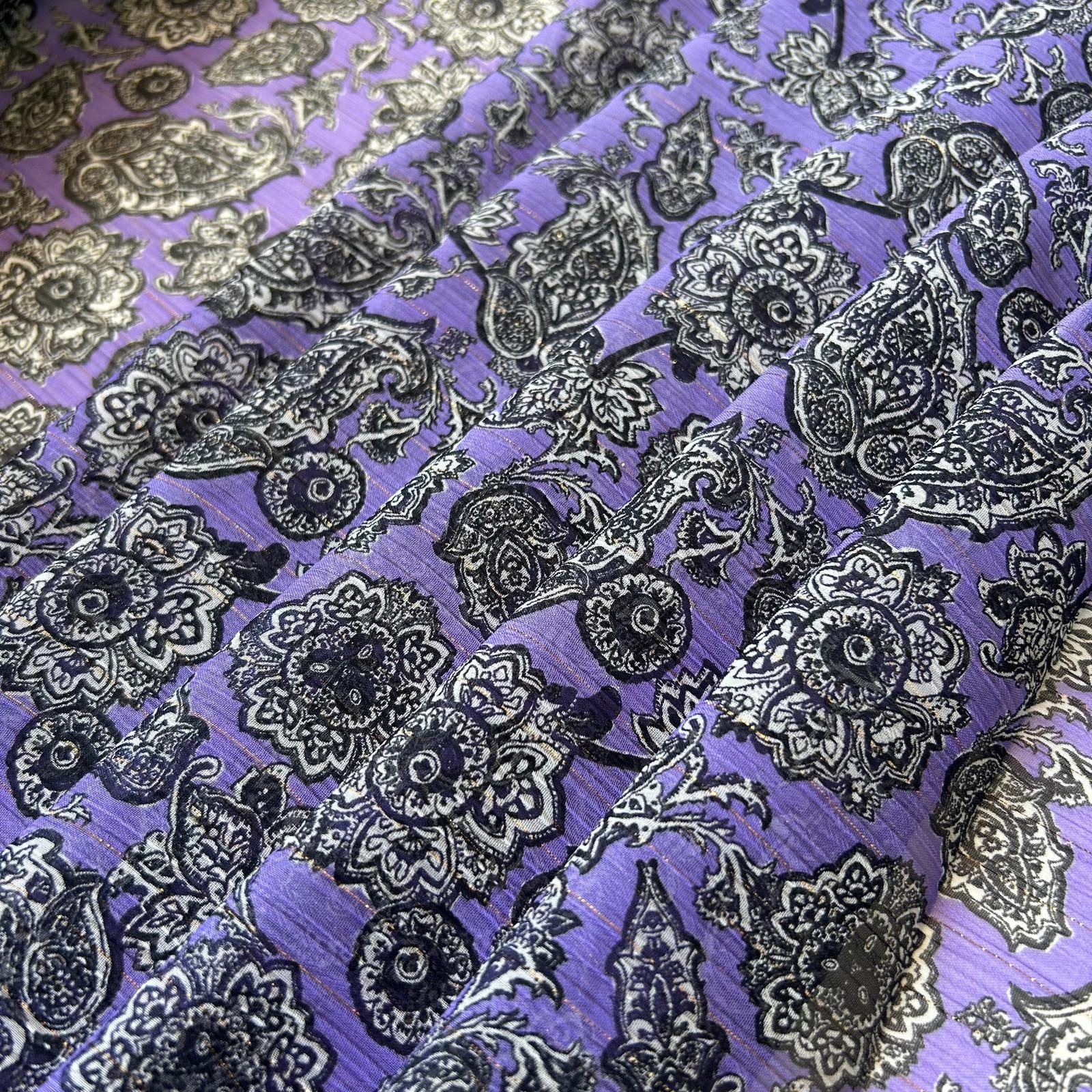 Retalho Camiseiro Translúcido - Lilas -