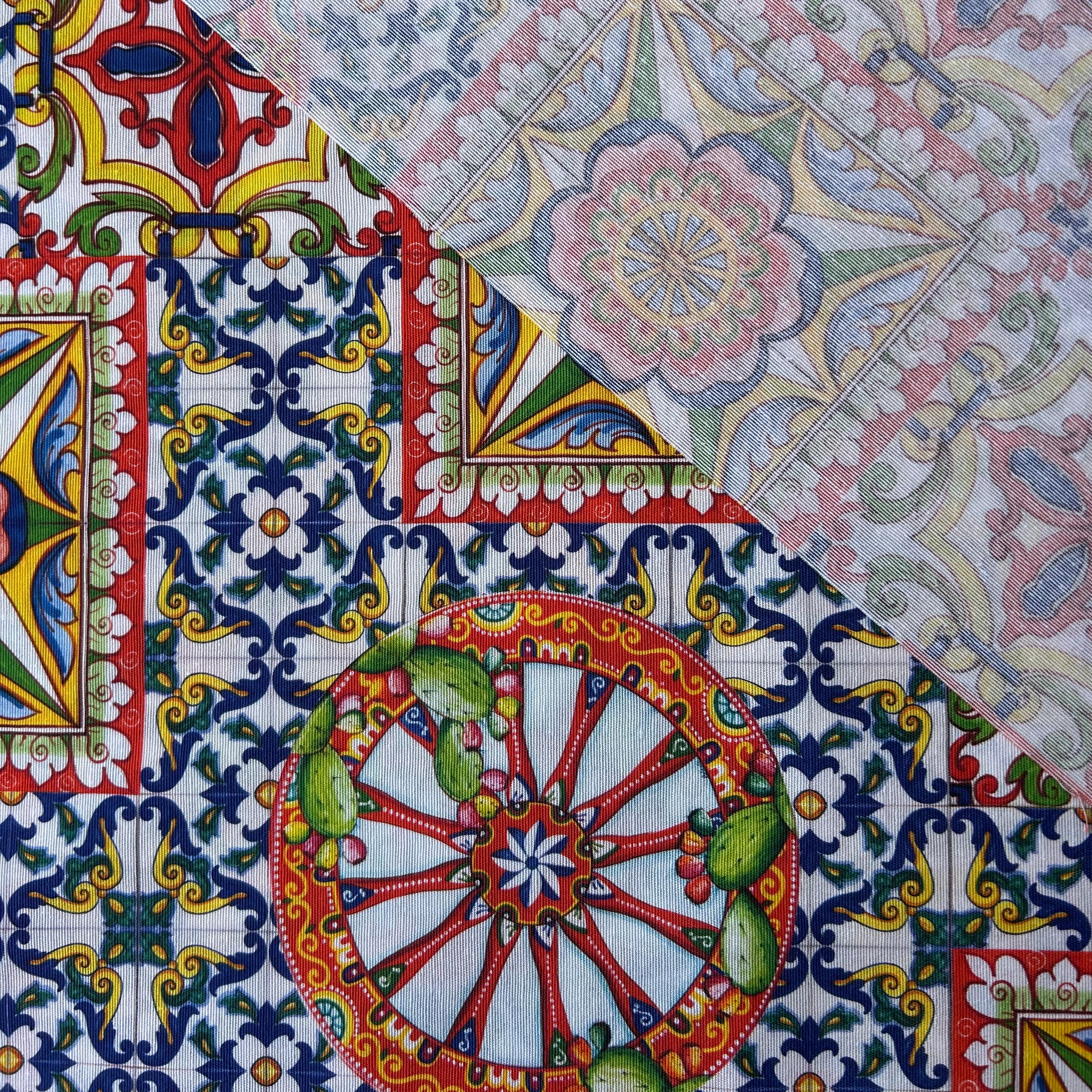 Loneta de Decoração Digital -Azulejaria Tradicional Portuguesa