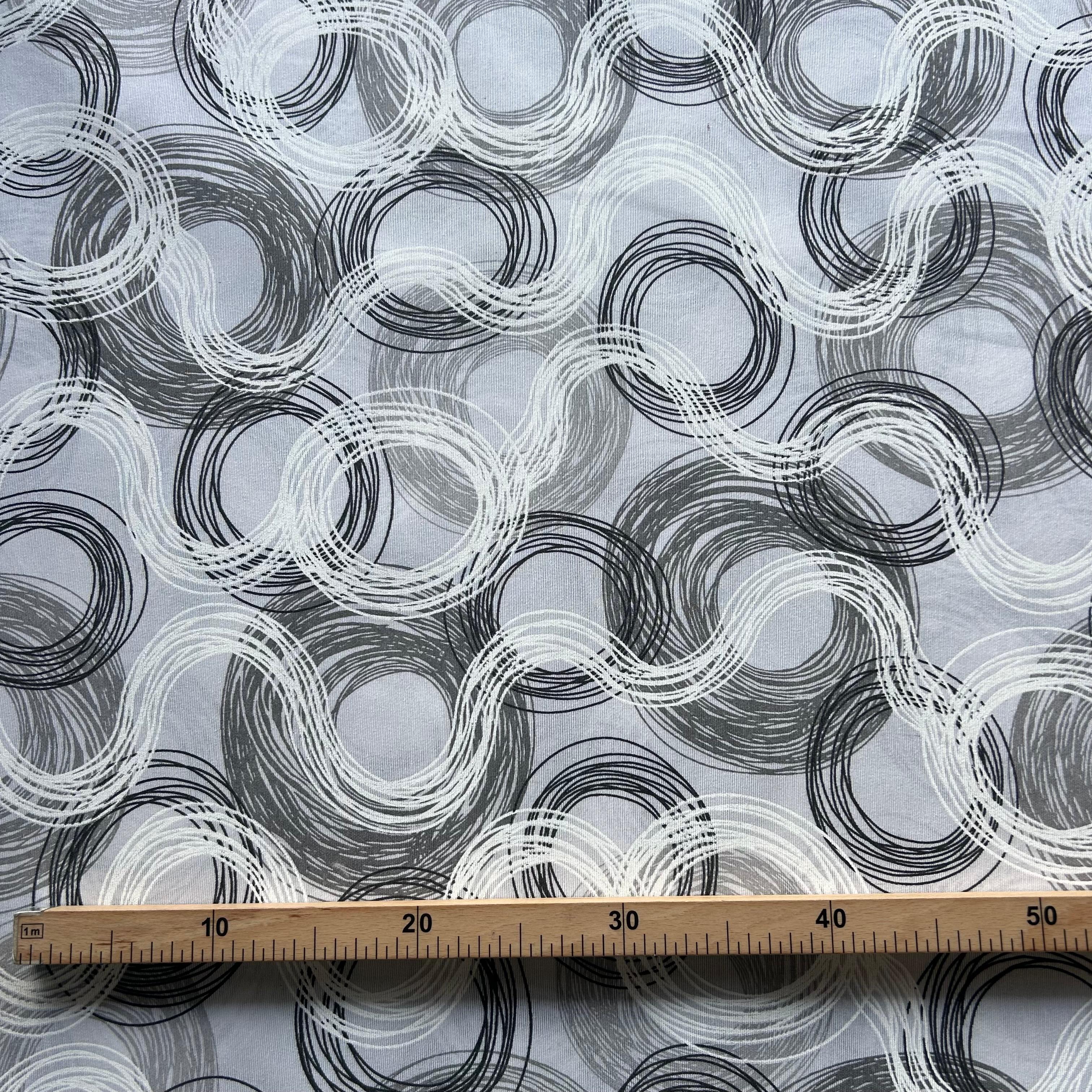 Loneta de decoração - Geometrico - Cinza