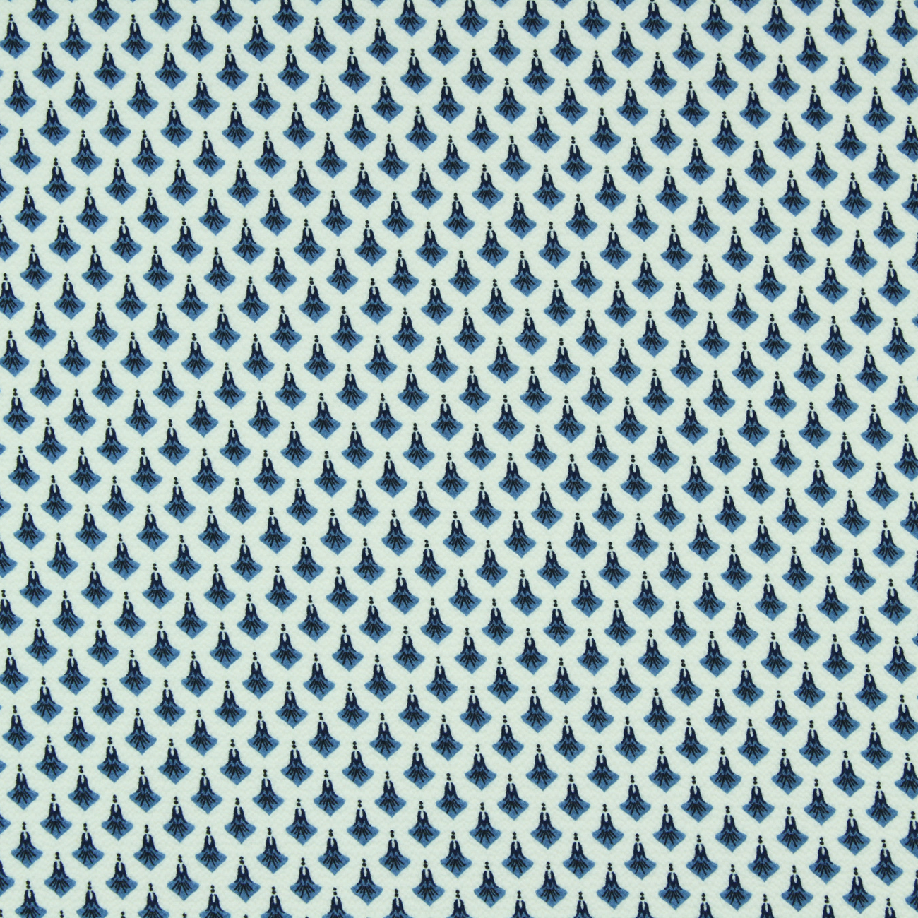 Camiseiro Estampado Geométrico - azul