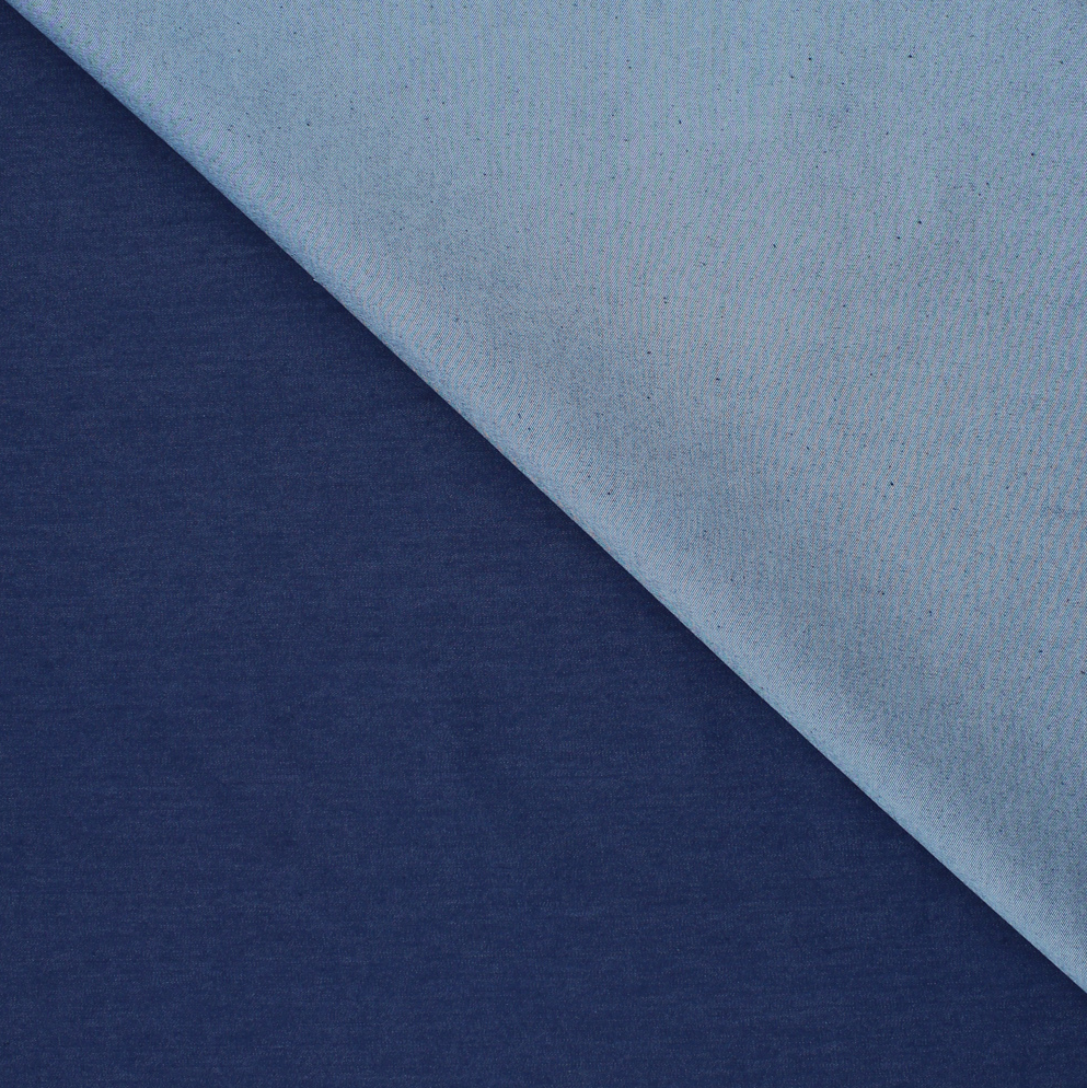 Denim elástico Dalva - Azul marino