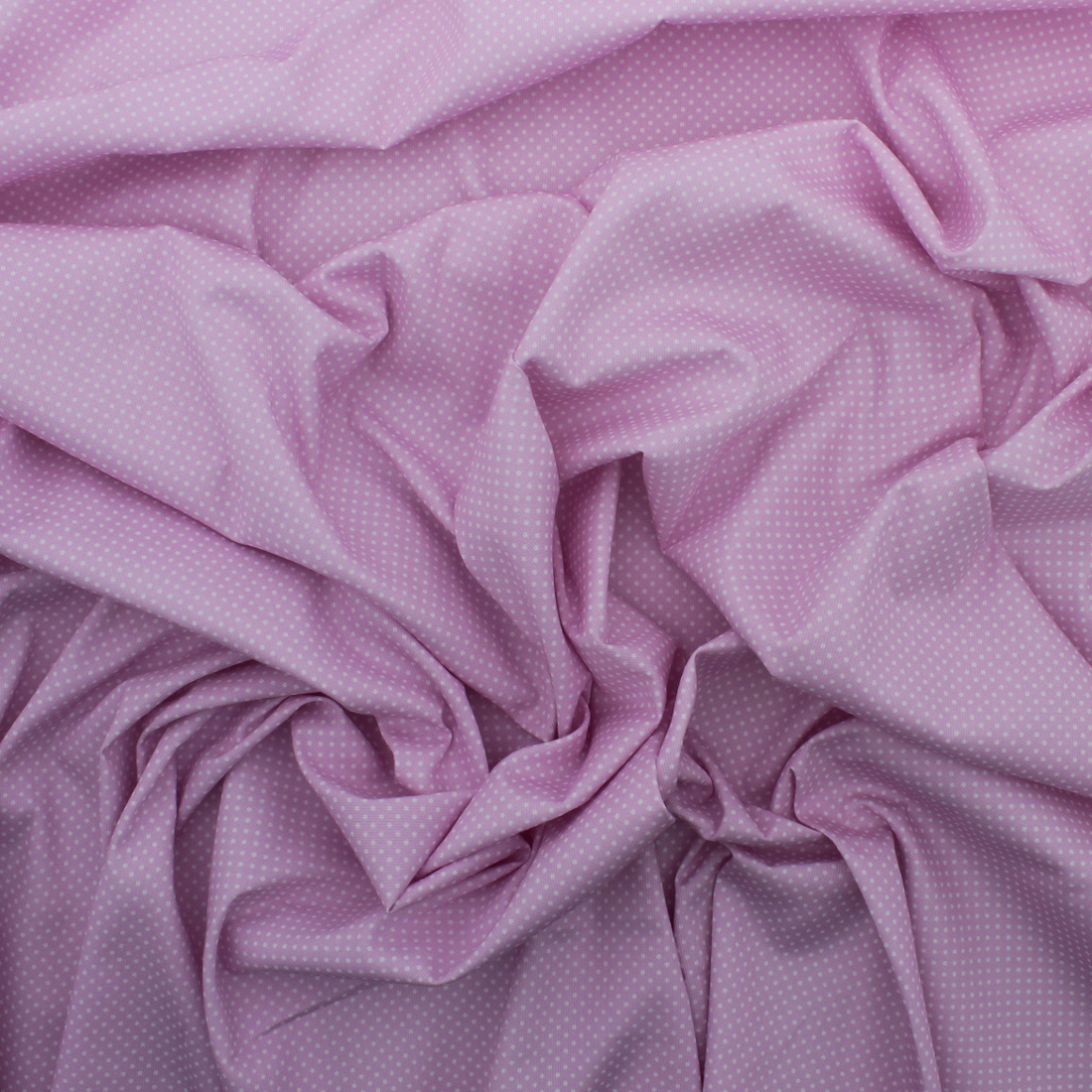 Fustão Estampado Pintas - Fundo Rosa