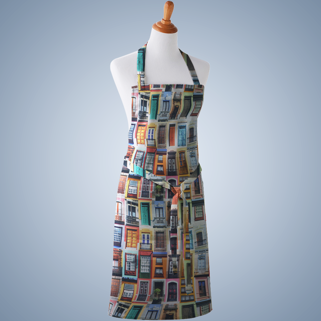 Panamá de Decoración Digital - Ventanas Tradicionales - Amarillo y Naranja