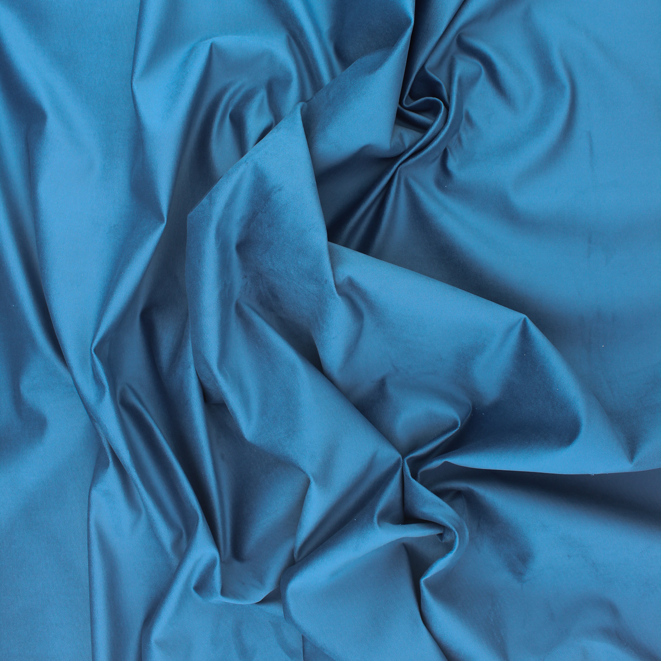 Terciopelo para Tapicería - Azul Cielo