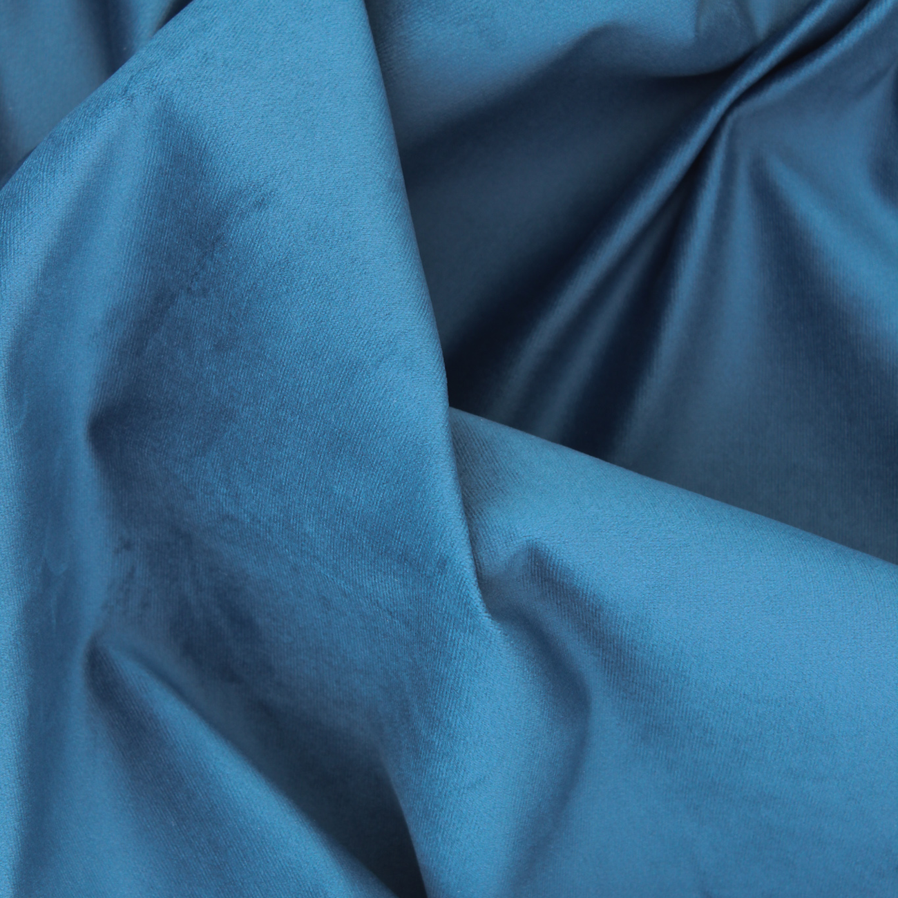 Terciopelo para Tapicería - Azul Cielo