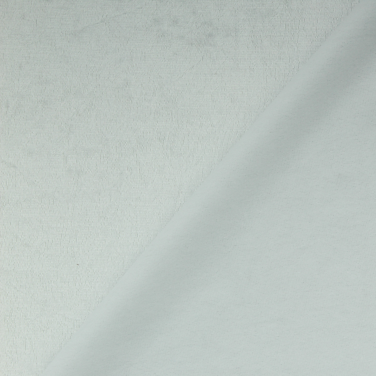 Velvety Mesh - White