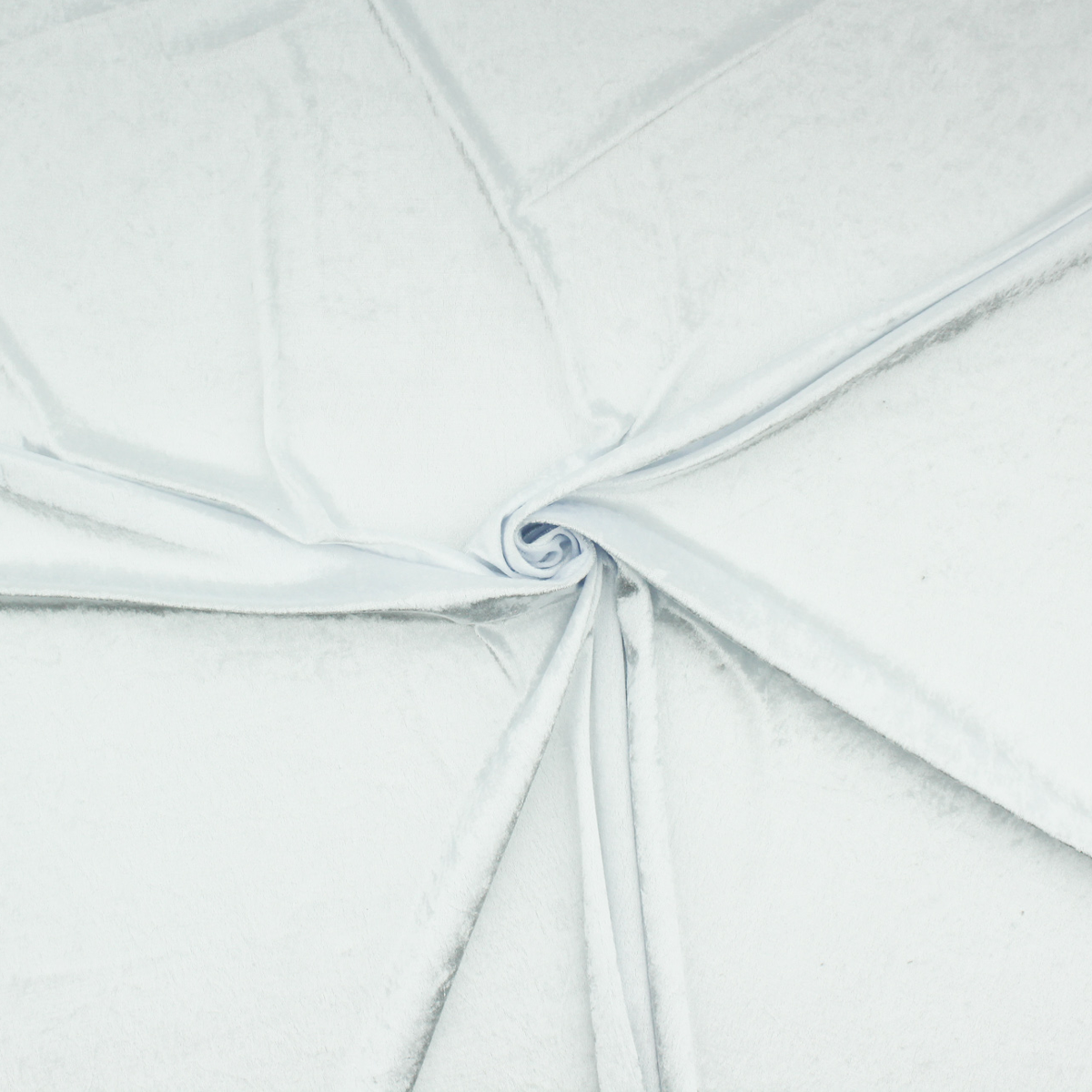 Velvety Mesh - White