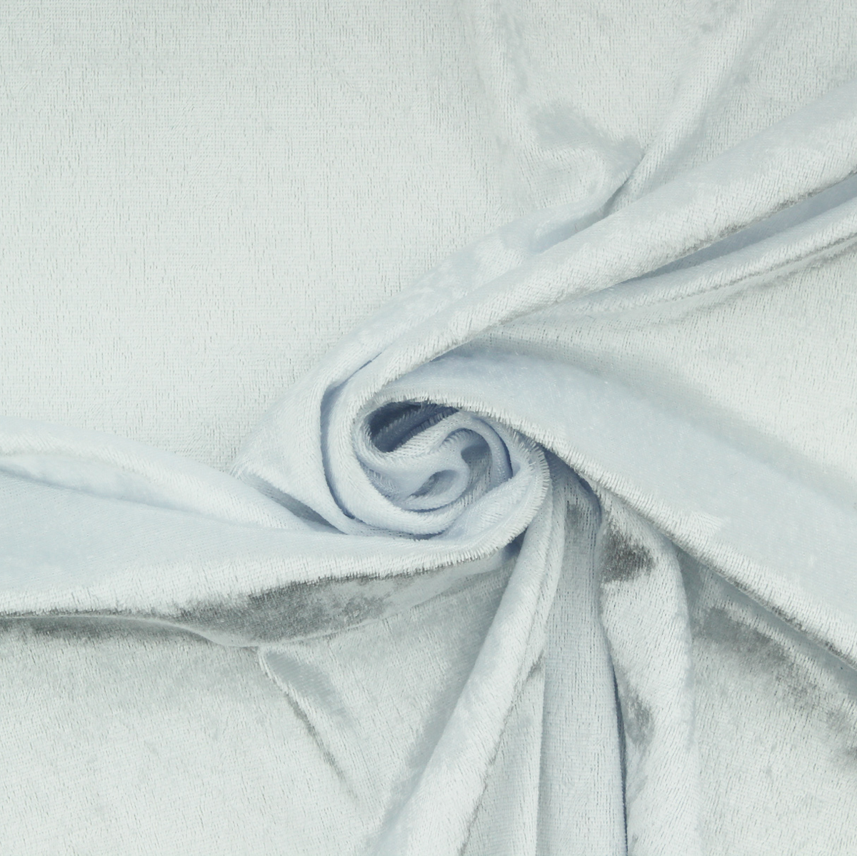 Velvety Mesh - White