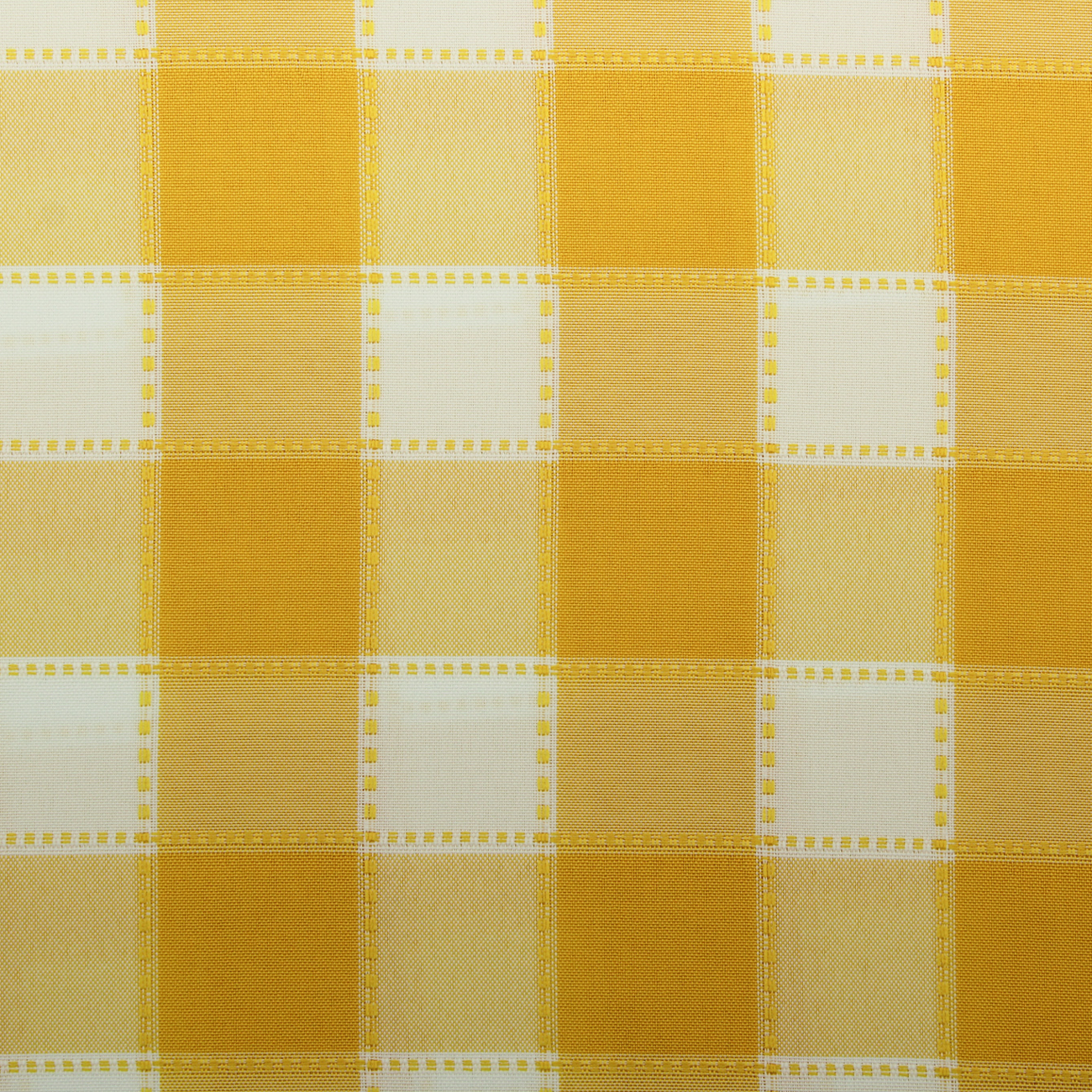 Traced Chess Fabric - Yellow