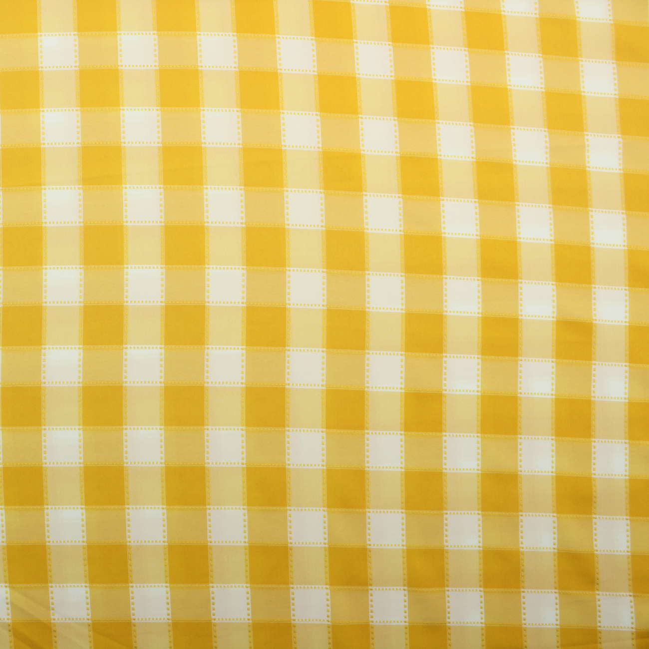 Traced Chess Fabric - Yellow