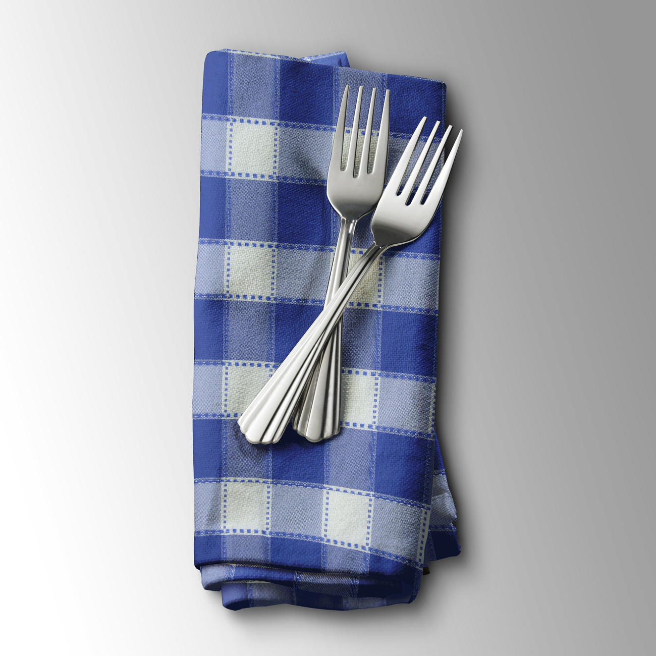 Tecido Xadrez Tracejado - Azul