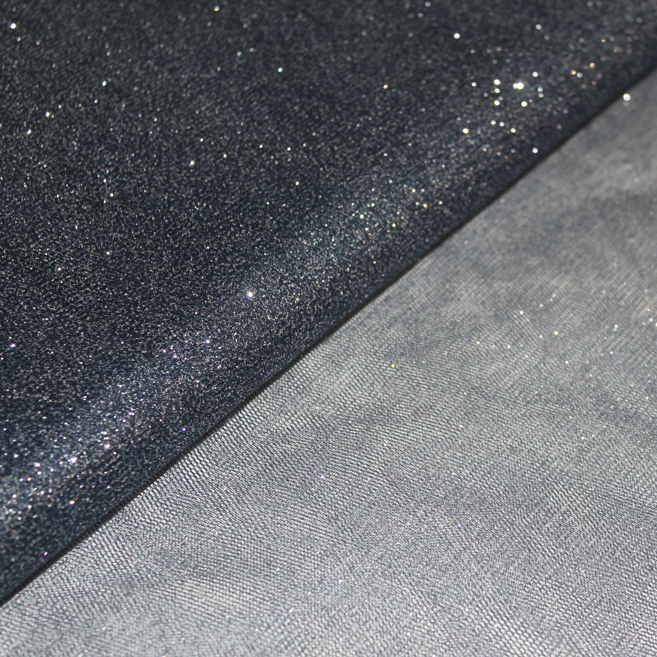 Tule com Brilho - Azul Marinho