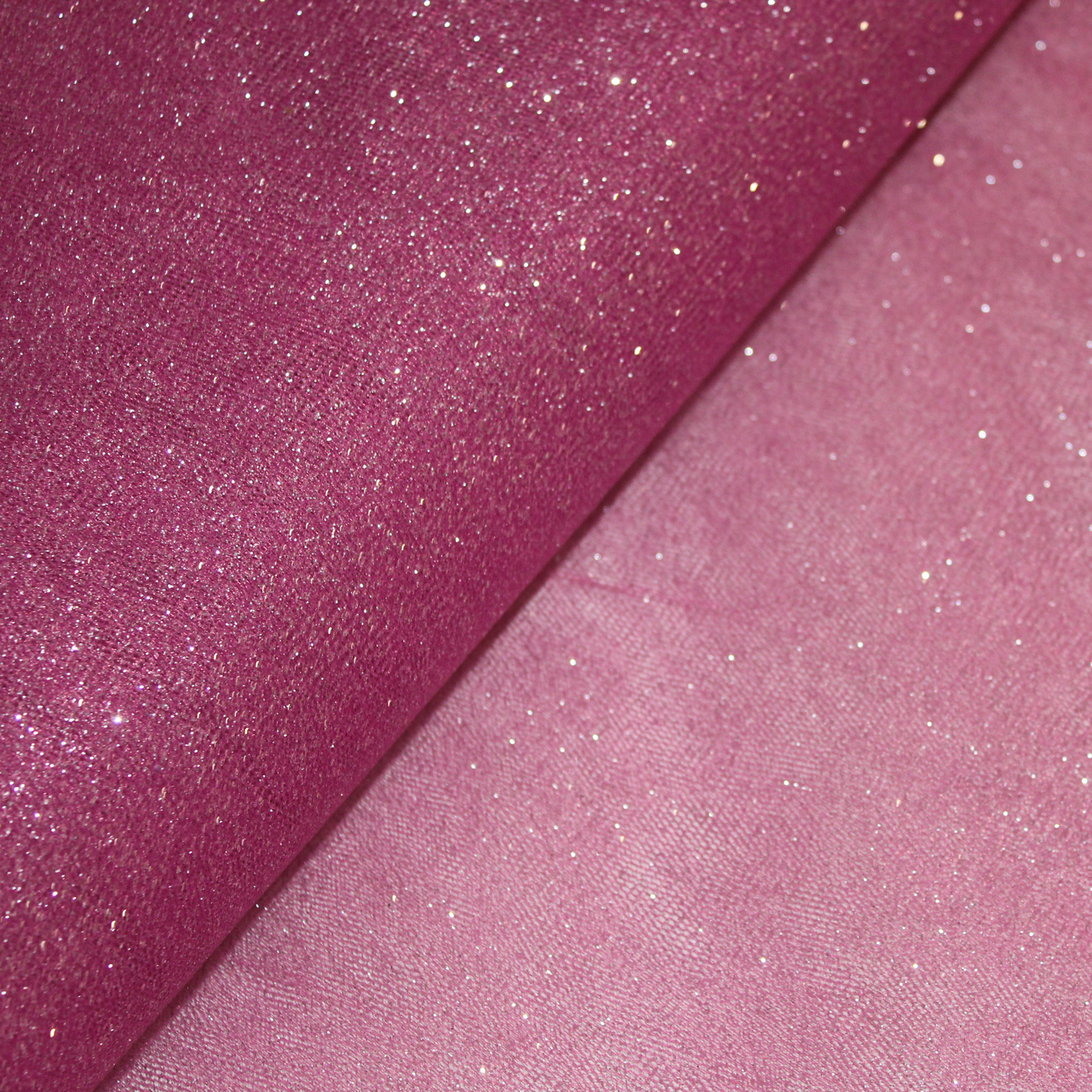 Tule com Brilho - Rosa