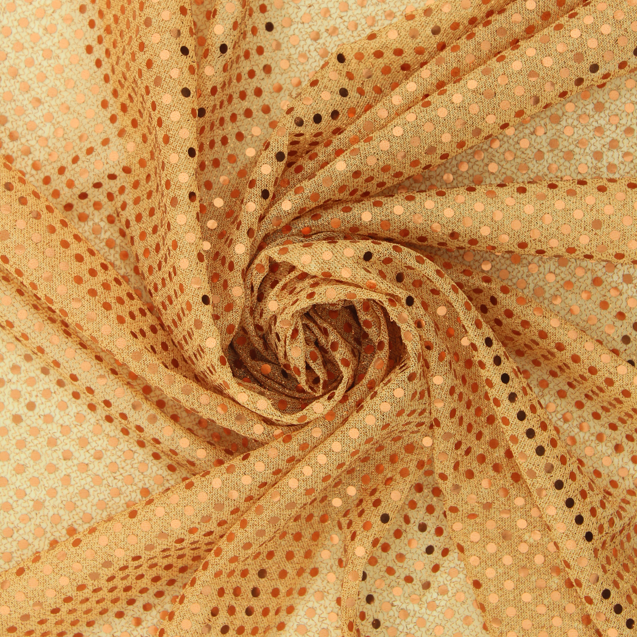 Malla Paiette con Lentejuelas - Amarillo