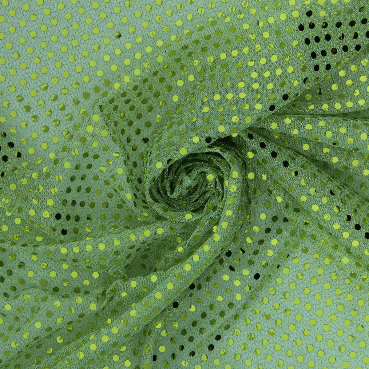 Malla Paiette con Lentejuelas - Amarillo