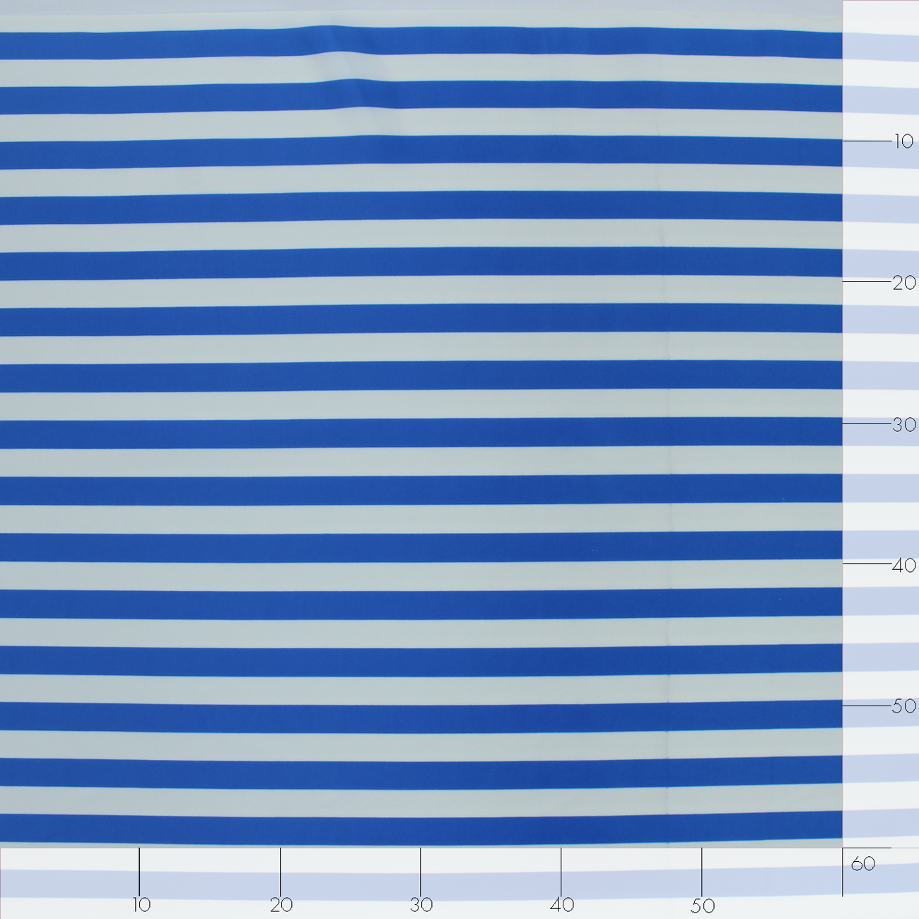 Rayas de raso estampadas Carnival - Azul