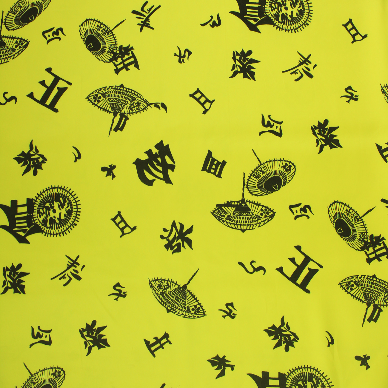 Satén Estampado Carnival - Amarillo