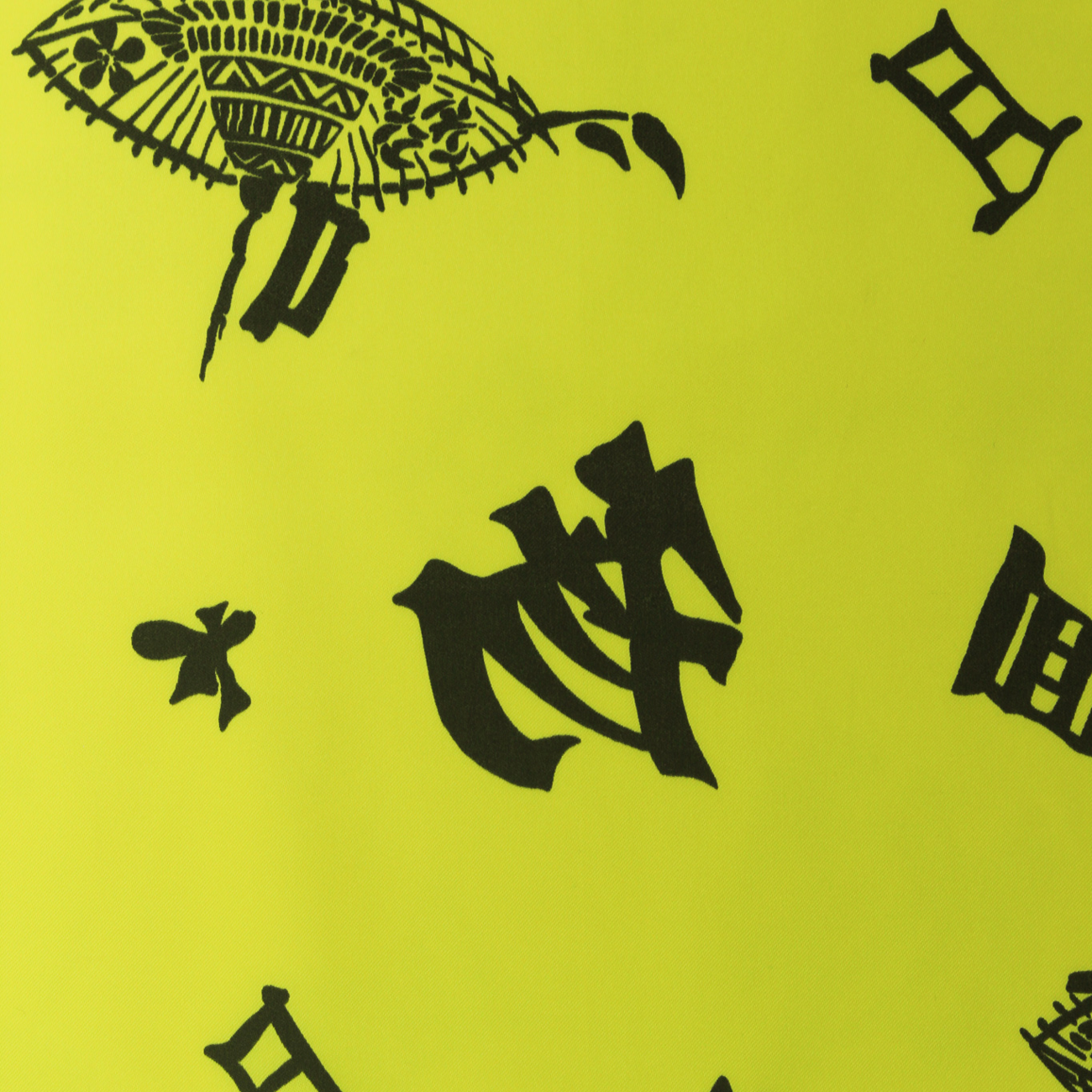 Satén Estampado Carnival - Amarillo