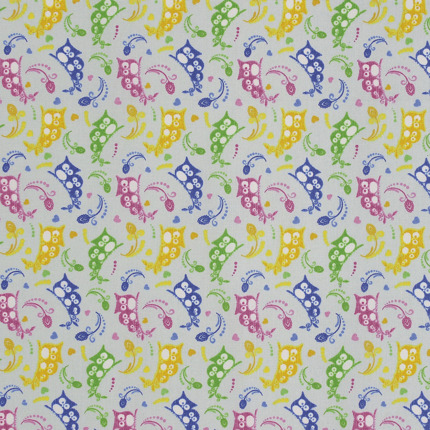 Algodão estampado mochos - cinza Algodões Estampados Tecido para Decoração e Vestuário