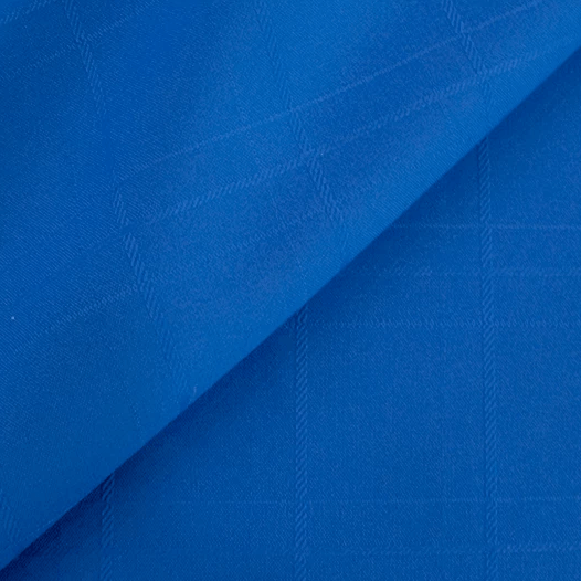 Atoalhado quadrados - azulão Decoração Feira dos Tecidos Online