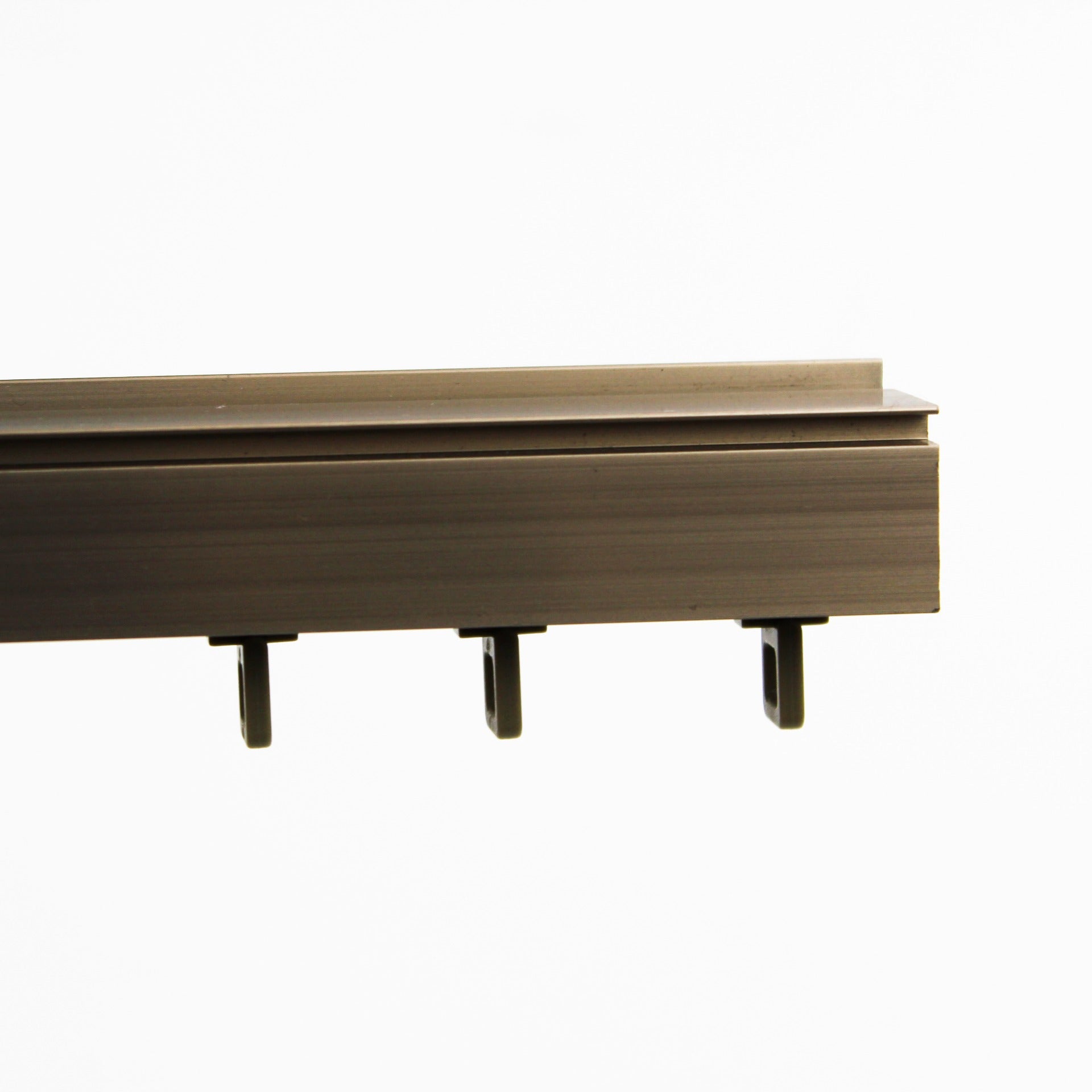 Calha 5000 - Inox com suporte ao tecto Calhas Feira dos Tecidos Online