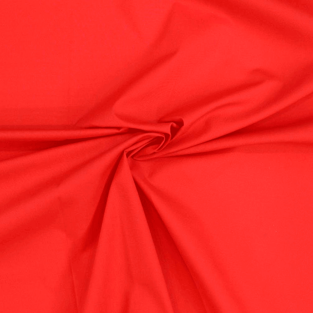 Cambraia lisa - vermelho Cambraia Tecido para Vestuário