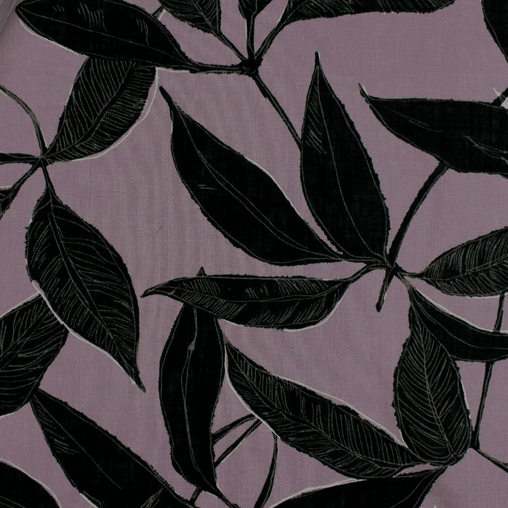 Camiseiro Estampado Algodão floral - roxo e bege Camiseiro de Algodão Tecido para Vestuário