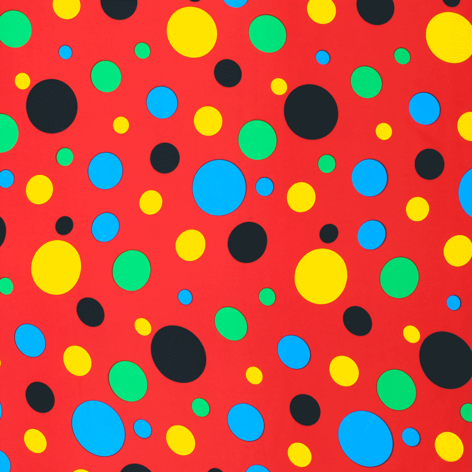 Cetim Estampado Carnaval Bolas - vermelho Cetim Estampado Tecido para Vestuário