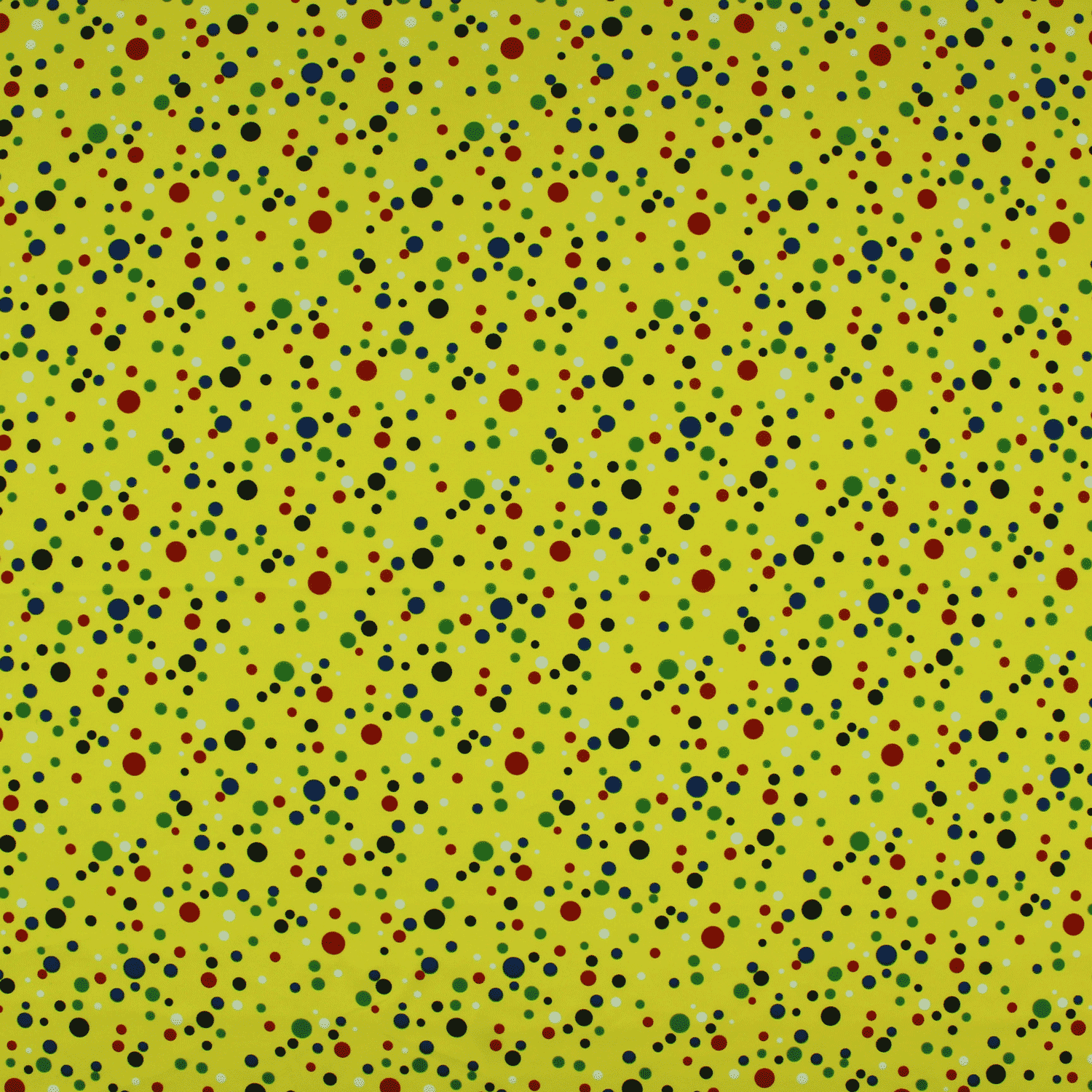 Cetim Estampado Carnaval Pintas - amarelo Cetim Estampado Tecido para Vestuário