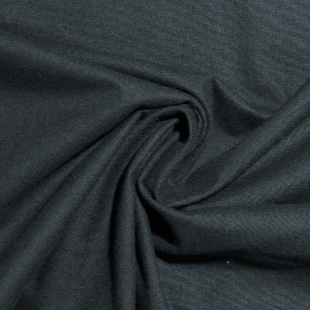 Entretela de Pano Fina c/cola - preto Entretela Tecido para Vestuário