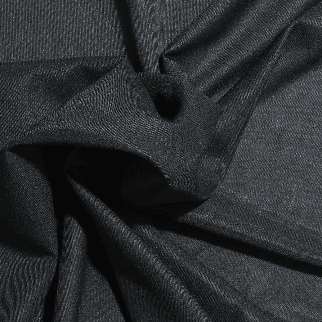 Entretela Microponto de Malha c/cola - preto Entretela Tecido para Vestuário