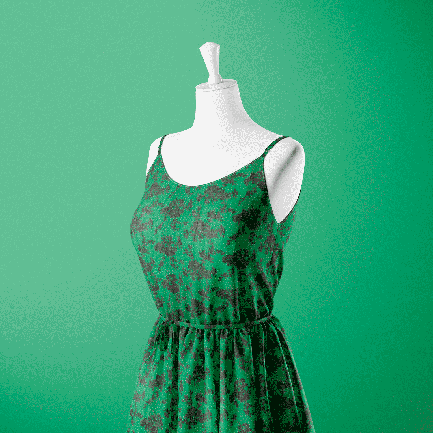 Estampado Viscose Pintas Viscoses Estampadas Tecido para Vestuário