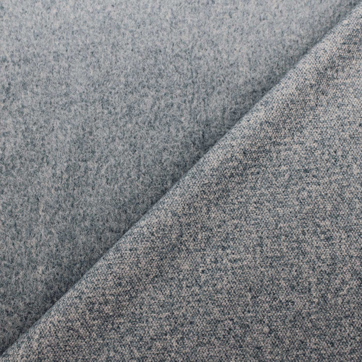 Fazenda Lisa Inverno Pêlo Médio - azul Fazendas Tecido para Vestuário