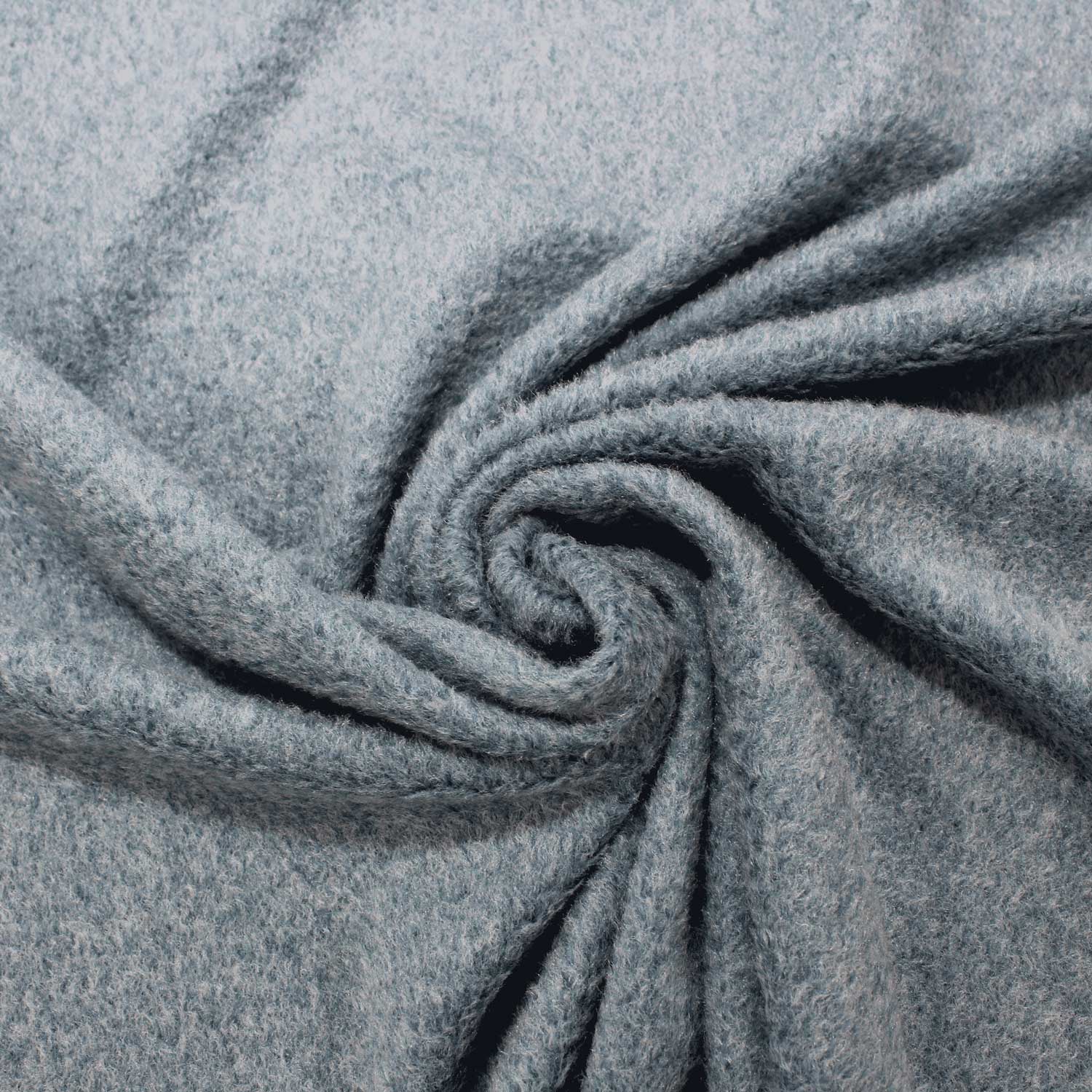 Fazenda Lisa Inverno Pêlo Médio - azul Fazendas Tecido para Vestuário