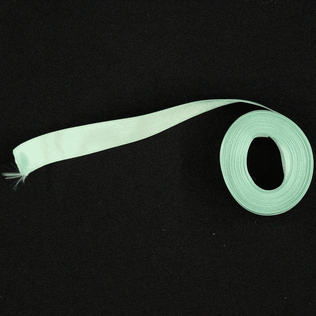 Fita Cetim 15mm Verde Agua Fita de Cetim Retrosaria