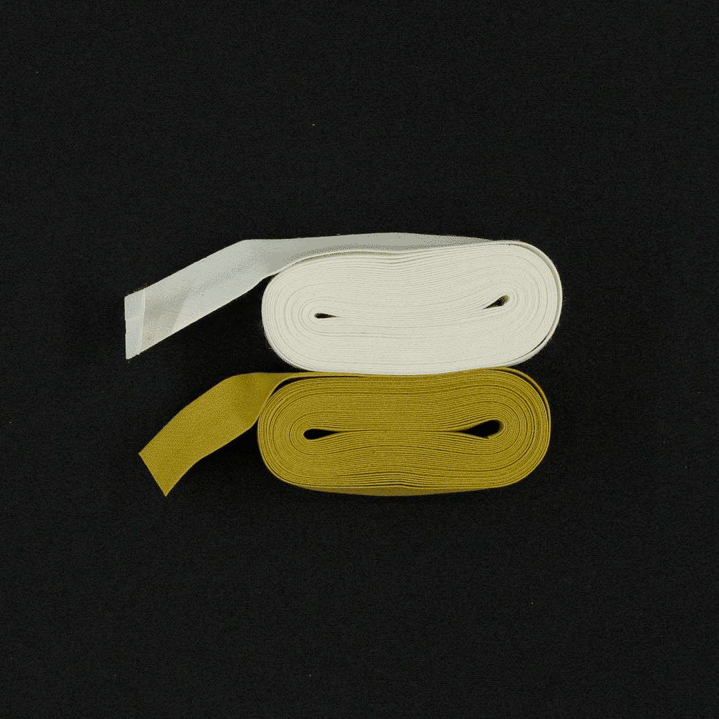 Fita Vies Algodão Verde Seco & Pérola Fita Vies Retrosaria