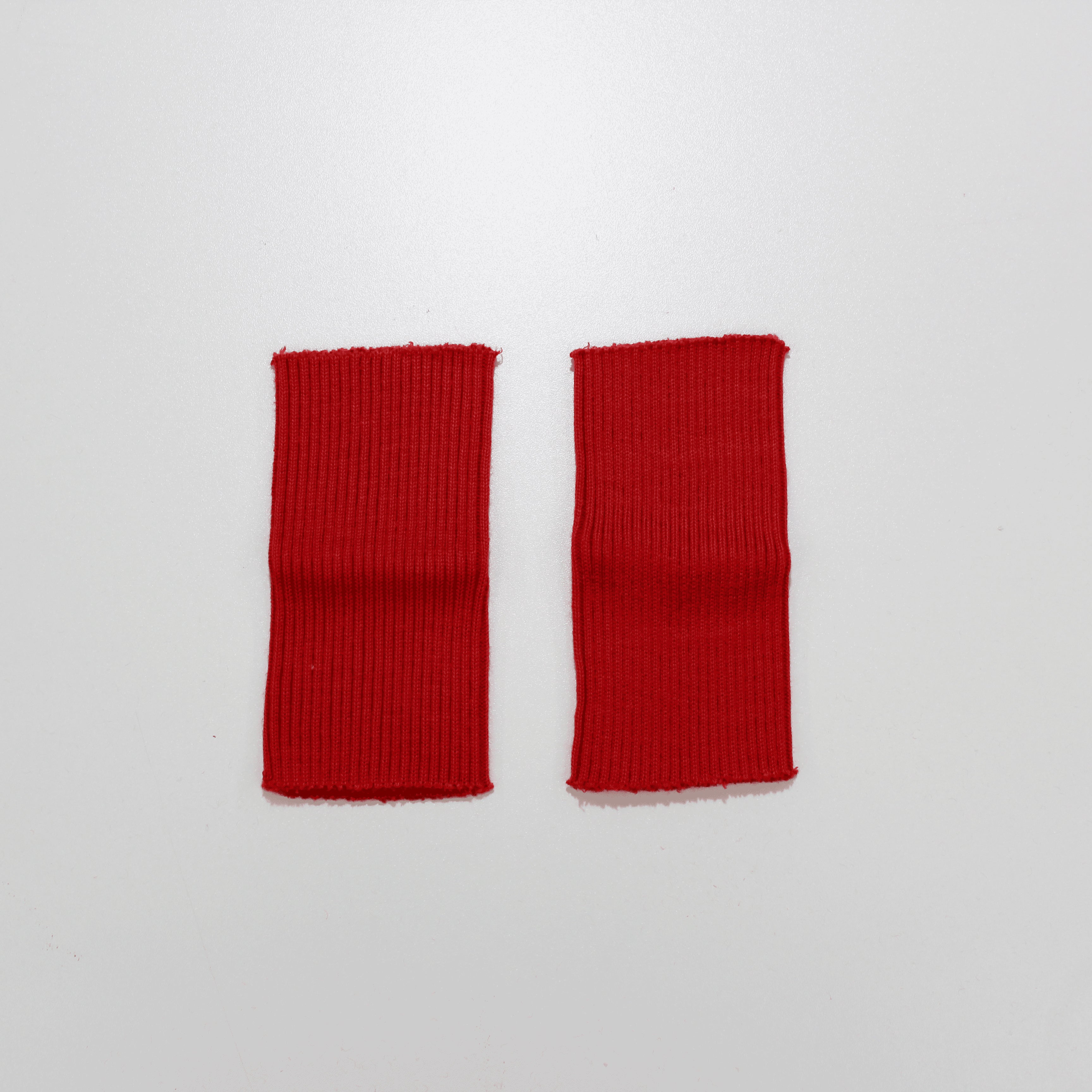Punhos de Malha - Vermelho Punhos de Malha Retrosaria